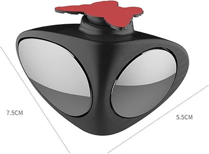 🚗HD Car Blind Spot Elimination Mirror - 360° Rotatable, Rain/Fog Resistant