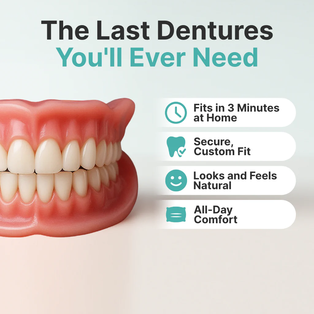🌎Ends Today: 70% OFF! ⏰Yagoo™ Medical Full Denture with Strong Suctiond